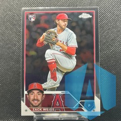 2023 Topps Chrome Zack Weiss #USC155 Rookie Los Angeles Angels